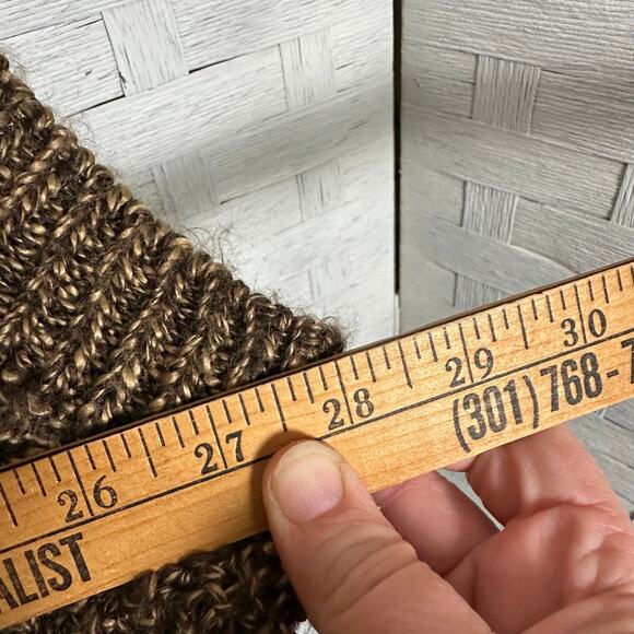 Lane Bryant womens sweater vest brown tan 3 button costal grandma plus size - Picture 7 of 8